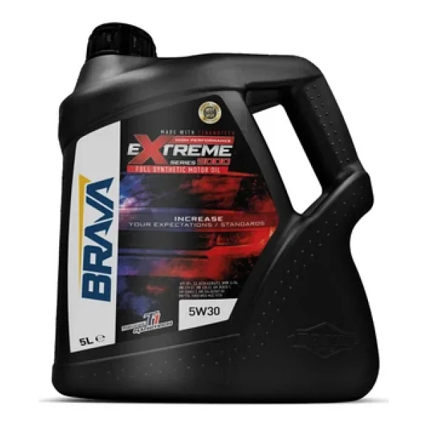 Brava Extreme 9000 5W-30 5 lt Motosiklet Yağı - Görsel 4