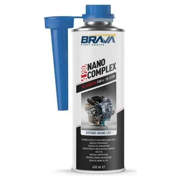 Brava A980 Nano Complex Özel Motor Yağı Katkısı 450 Ml - Görsel 2