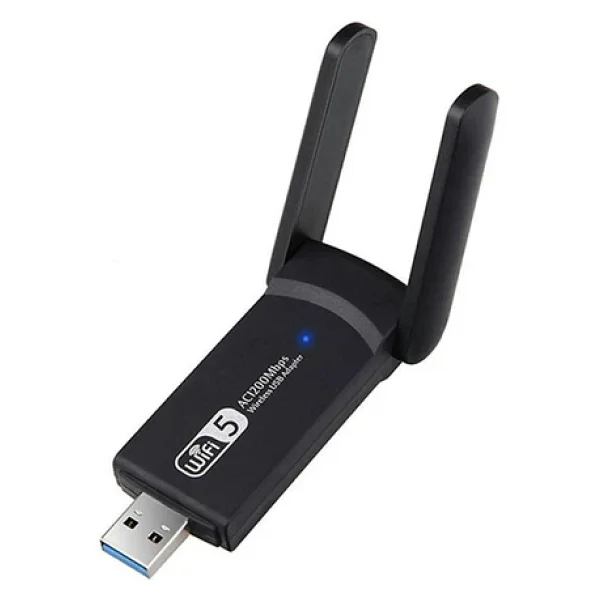 Kablosuz Wifi Alıcı AC1300 Mbps Dual Band USB 3.0 Adaptör - Görsel 2