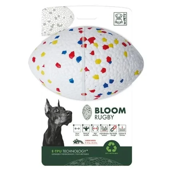 M-Pets Bloom Rugby Parçalanmaz Rugby Topu - Görsel 6