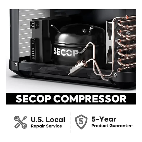 Iceco VL75PROD 12-24 V 75 lt Çift Bölmeli Kompresörlü Araç Buzdolabı - Görsel 3