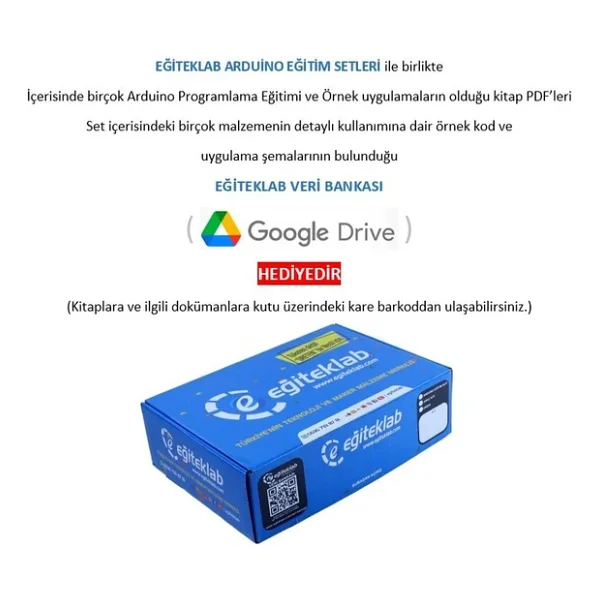 Yeni Robotik Kodlama Arduino Çocuk Usta Profesyonel Eğitim Seti - Görsel 4