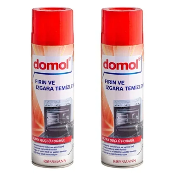 Domol 500 ml 2'li Fırın ve Izgara Temizleyici - Görsel 3