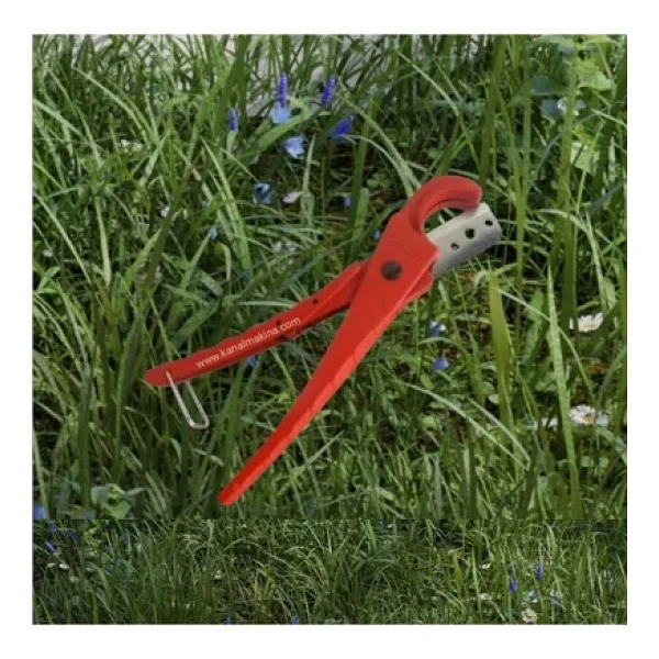 Rothenberger Rocut 38 Mm Plastik Boru Makası Kırmızı - Görsel 3