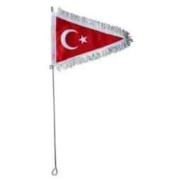 Bisiklet Bayrak Direği (Türk Bayrağı) Üçgen 2.Kalite - Görsel 3