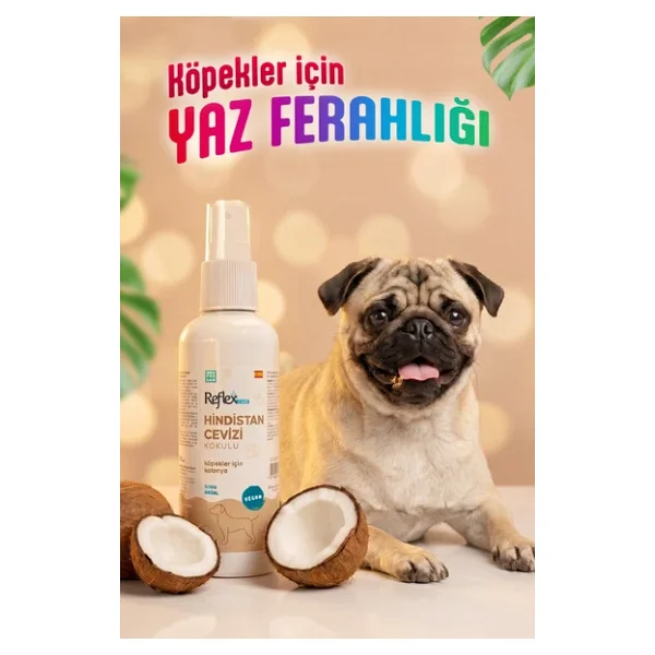 Reflex Care Hindistan Cevizi Kokulu 125 ml Köpek Kolonyası - Görsel 6