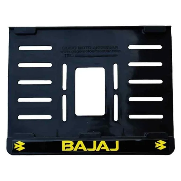 Bajaj Uyumlu 1 Plastik (15X24 Cm) Kırılmaz Plakalık - Görsel 2