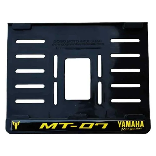 Yamaha Mt-07 Uyumlu 3 Plastik (15X24 Cm) Kırılmaz Plakalık - Görsel 2