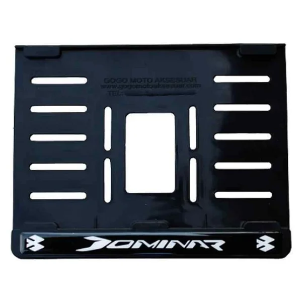 Bajaj Dominar Uyumlu 3 Plastik (15X24 CM) Kırılmaz Plakalık - Görsel 2