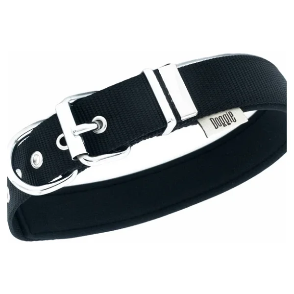 Doggie Konfor Dokuma Boyun Tasması Siyah 3.0x47-55 cm (DSBT-3010 L) - Görsel 3