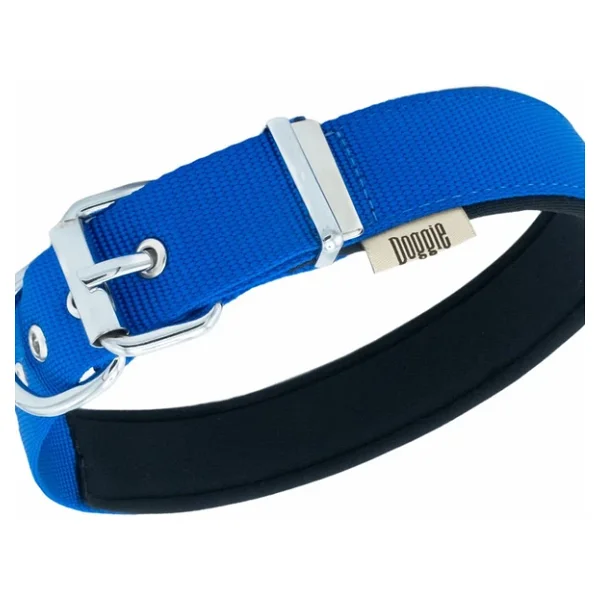 Doggie Konfor Dokuma Boyun Tasması Royal Blue 3.0x47-55 cm (DSBT-3010 L) - Görsel 2