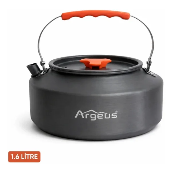 Kamp Çaydanlığı - Alüminyum - Argeus - VM-302 - Görsel 2