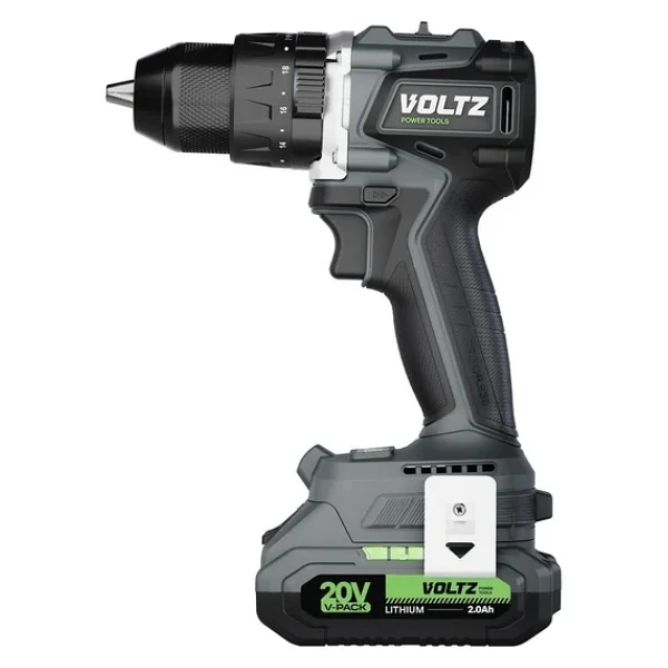Voltz VZDR-20-I E 20 V Çift Akülü 2 Ah Darbeli Matkap - Görsel 5