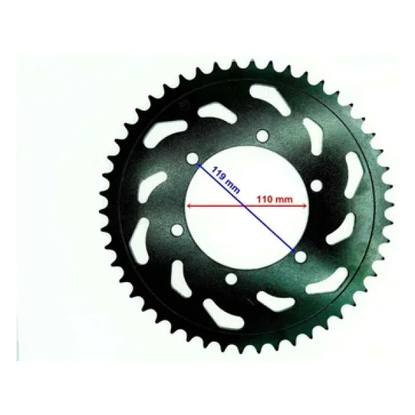 Yamaha Uyumlu R25 MT-25 Arka Dişli 520-50T İç 110X6 Delikli Öm - Görsel 2