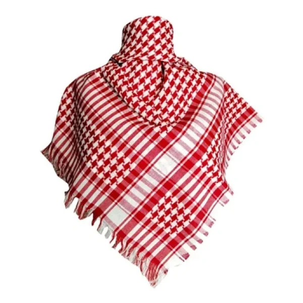 Kaftan Collection Pamuklu Puşi, Poşu, Kefiye Şal - Görsel 2