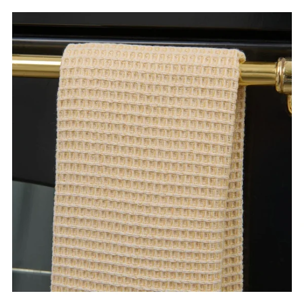 Soft Waffle Mutfak Havlusu - Sarı - 30X50 Cm - Görsel 3
