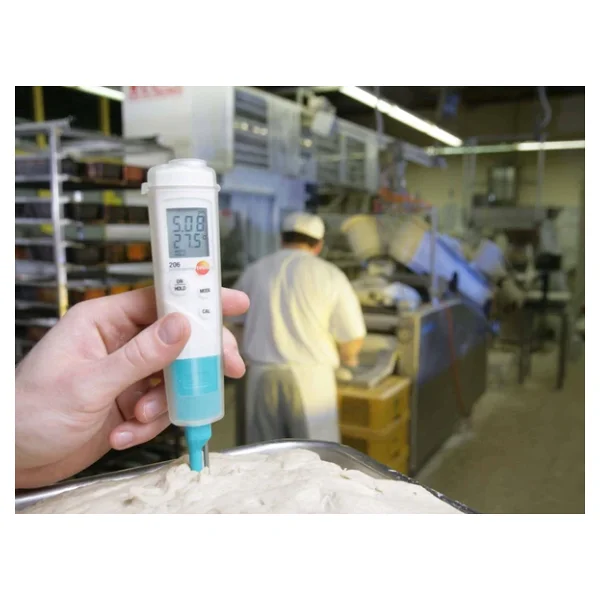 Testo 206 Ph2 Ph ve Sıcaklık Ölçer (Yarı-Katı Gıda) - Görsel 5
