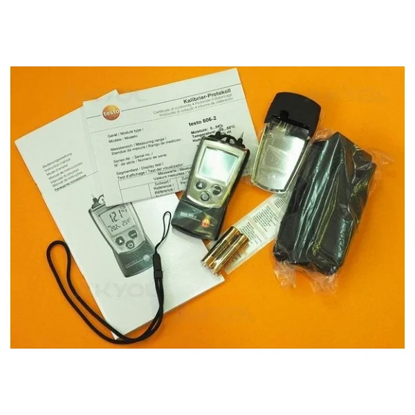Testo 606-2 Higrometre - Görsel 6