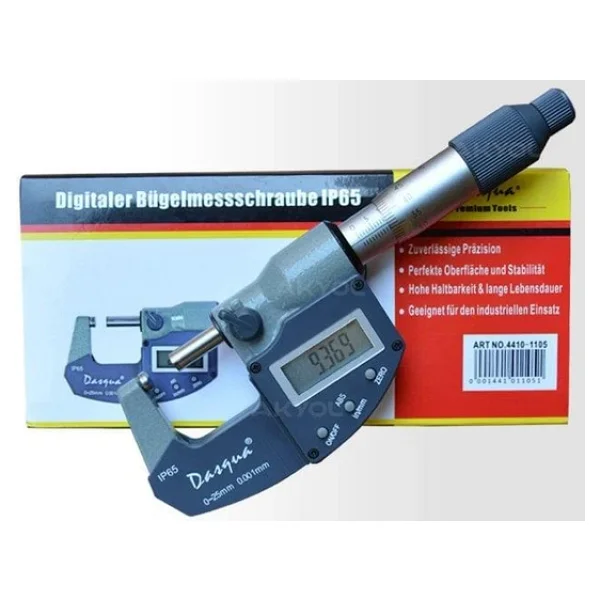 Dasqua 4410-1105 Mikrometre - Görsel 4