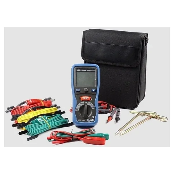 Cem DT-5300B Topraklama Direnci Ölçüm Cihazı Multimetre - Görsel 7