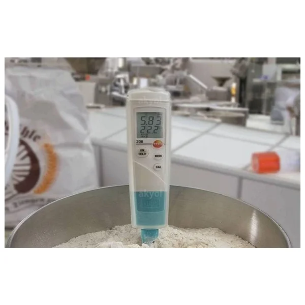 Testo 206 Ph2 Ph ve Sıcaklık Ölçer (Yarı-Katı Gıda) - Görsel 7