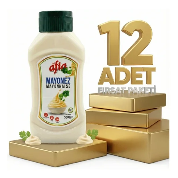 Afia Mayonez 12x500 Gr - Görsel 3