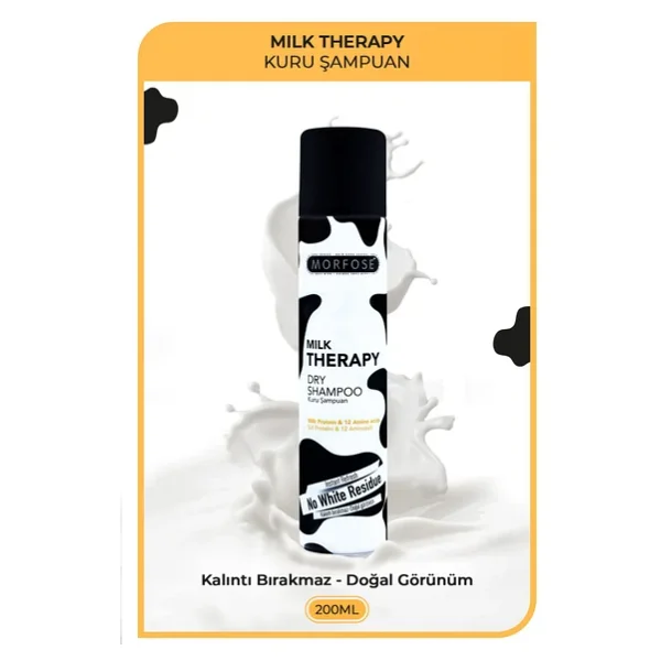 Morfose Milk Therapy 200 ml Kuru Şampuan - Görsel 6