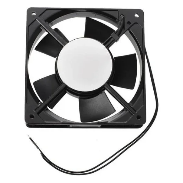 220 Volt Fan 8 cm 25 mm - Görsel 3