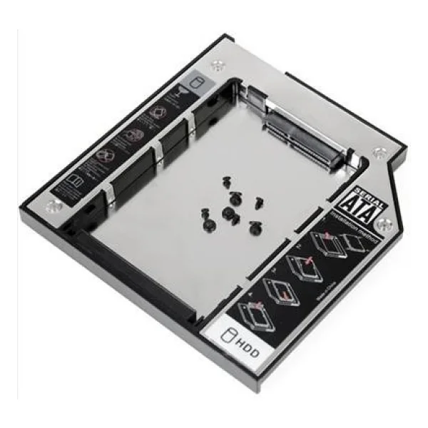 YKA Notebook Dvd Hdd Kızağı sata 9.5 mm - Görsel 3