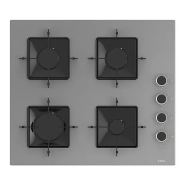 Bosch & Ferre Antrasit 3 Lü Ankastre Set - Ultra Sessiz Davlumbaz - 42 Db ( Hua717bn0t - Ss208 - D088-Sa) Buhar Destekli - Görsel 3