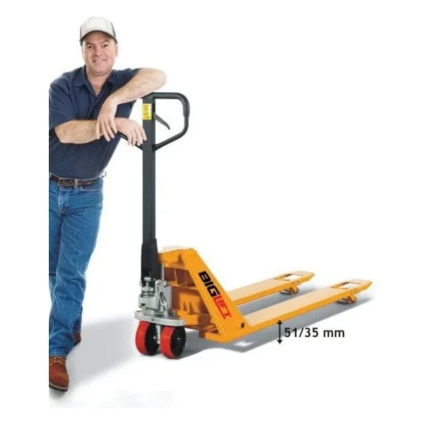 Biglift Acsuperlow Alçak Şase Transpalet 1000 Kg. - Görsel 3
