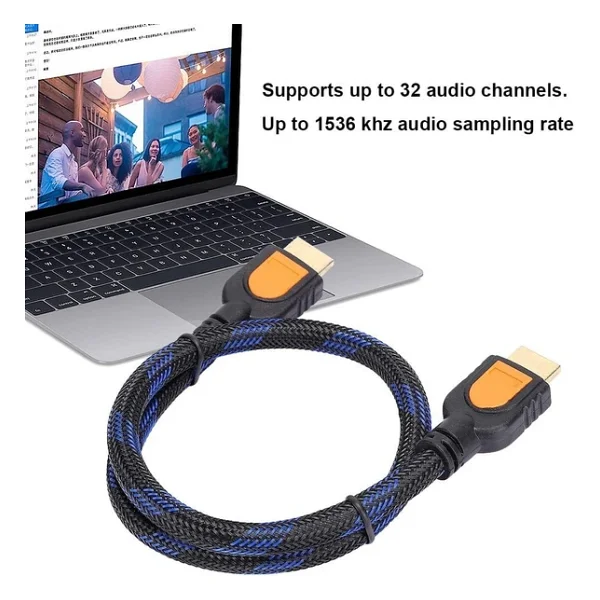 PrimeX PX-05H 0.5 m 4K HDMI Kablo - Görsel 5