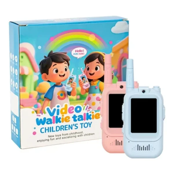 Görüntülü Şarjlı Çocuk Telsiz 2'Li Video Walkie Talkie - Görsel 2
