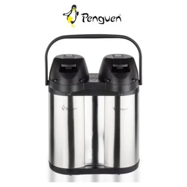 Penguen PNG 1240 XL 3.8 lt Çiftli Çelik Çay Termosu - Görsel 7