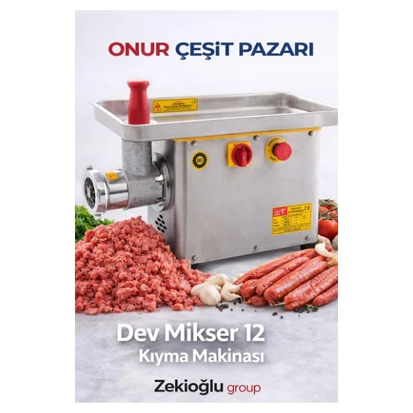 Dev Mıkser 12 No Et Kıyma Makınası - Görsel 6