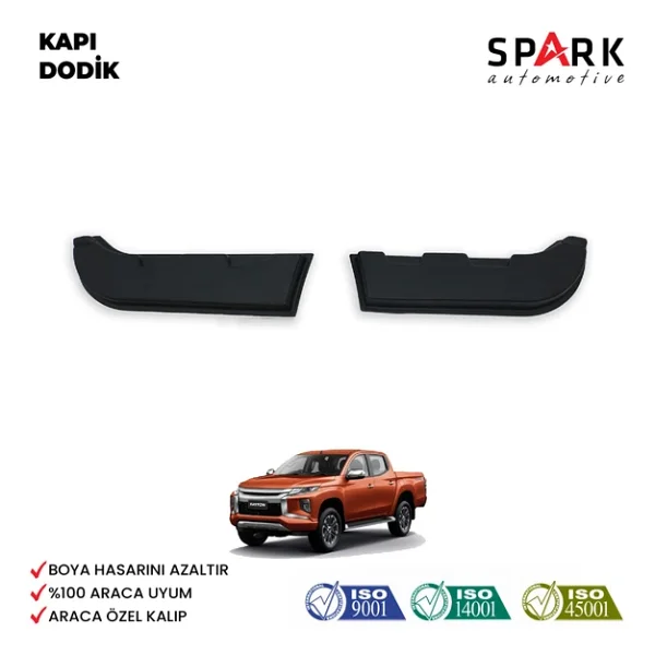 Mitsubishi L200 2019- Yılı Ve Sonrası Uyumlu Kapı Dodik 6 Parça - Görsel 10