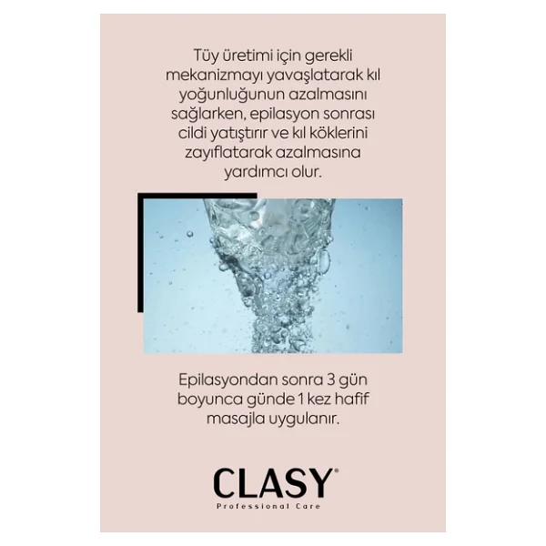Clasy Care Epilasyon Sonrası Tüy Dökücü Ve Azaltıcı Jel, Nemlendirici, 100ml - Görsel 5