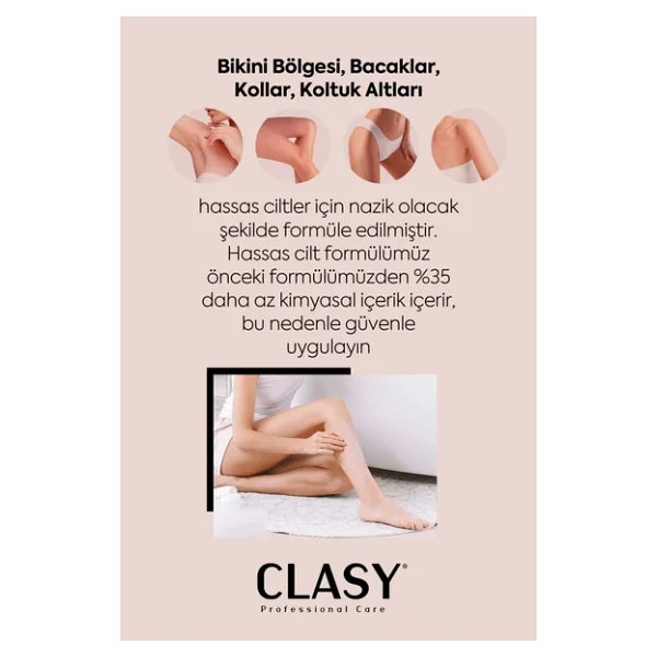 Clasy Care Epilasyon Sonrası Tüy Dökücü Ve Azaltıcı Jel, Nemlendirici, 100ml - Görsel 7