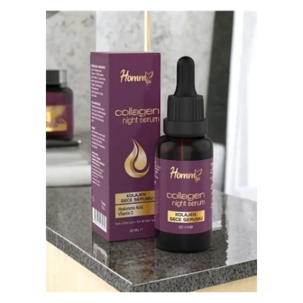 Homm Kolajen Gece 30 ml Yüz Serumu - Görsel 4