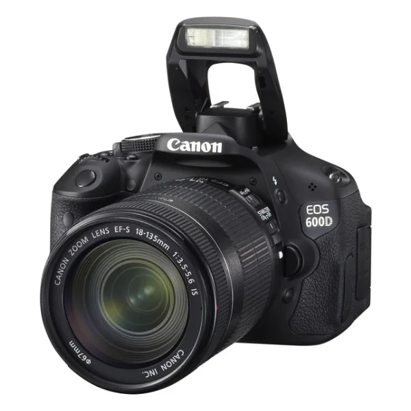 Canon EOS 600D + 18-55mm + 75-300mm Lens DSLR Fotoğraf Makinesi - Görsel 5