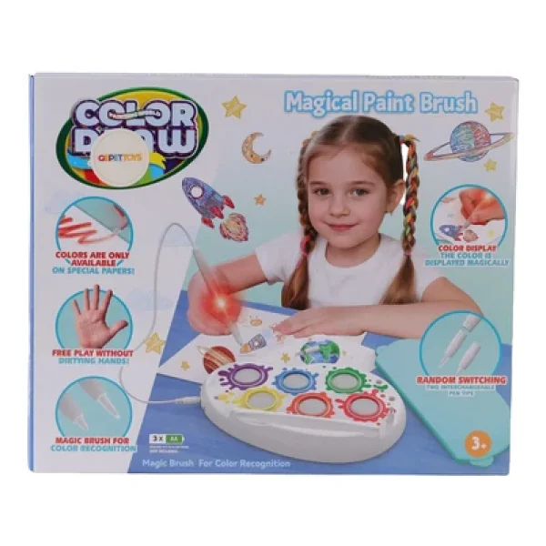 WF-6003A Sihirli Boyama Lekesiz Işıklı Boyama Fırçası - Görsel 5