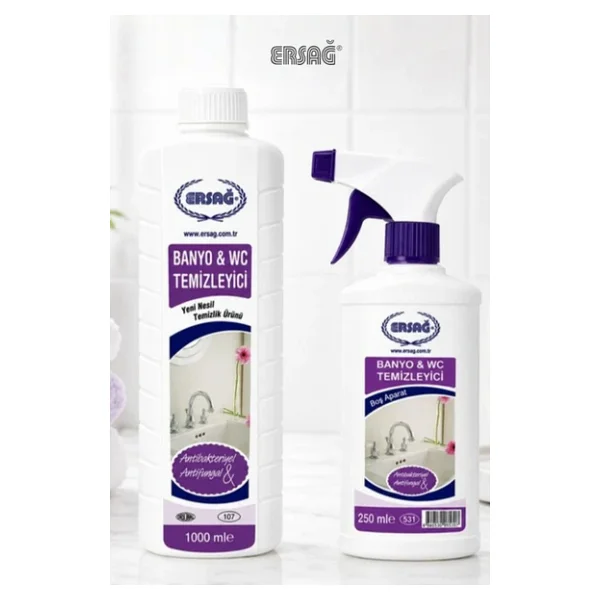 Ersağ - Aparatlı- Banyo & Wc Temizleyici 1000 ml - Görsel 2