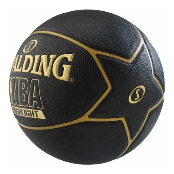 Spalding Highlight Black Gold 2021 Basket Topu - Görsel 2