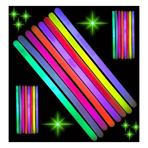 Karanlikta Parlayan Fosforlu Glow Kalin Cubuk 30 Cm 1 Adet - Görsel 4