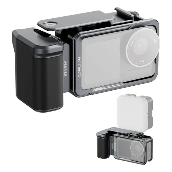 Neewer AC014 + AC034 DJI Osmo Action Kafes Yan Kol Kiti - Görsel 7