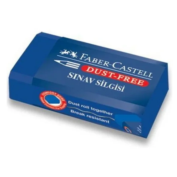 Faber Castell Faber Sınav Silgisi (5130187170) 12 Li Paket - Görsel 2