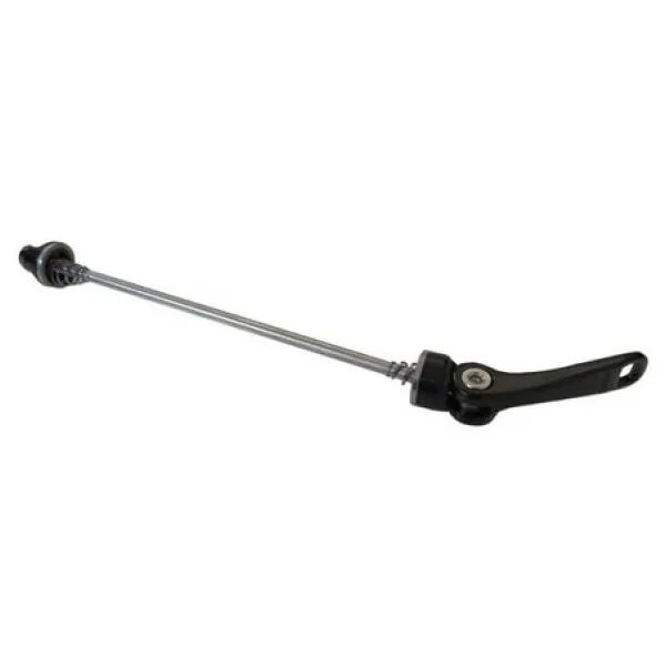 Bisiklet Ön Göbek Mili Mandallı Metal Siyah Quick Release - Görsel 2