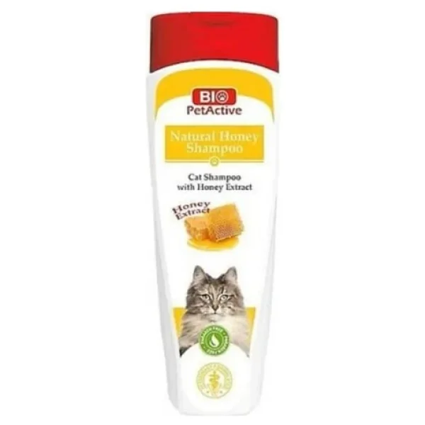 Bio PetActive Natural Bal Özlü 400 ml Kedi Şampuanı - Görsel 3