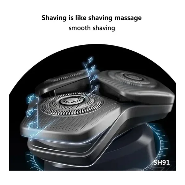Sh91 Yedek Bıçaklar Uygun, Philips İle Uyumlu, Seri 9000 Tıraş Bıçağı Başlığı, Petek İle Uyumlu, Tıraş Bıçağı S9031 S9041 S9151 S9 - Görsel 3