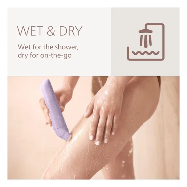 Philips SatinShave Advanced BRL140/00 Islak Kuru Kadın Tıraş Makinesi Epilatör - Görsel 6